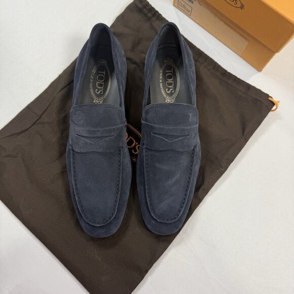 Tod’s SEUDE HYBRID RUBBER SOLE PENNY Loafer Size 7.5UK/9US New In Box MSRP $850 main image 7